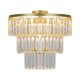 Lampa sufitowa TIFANNY P17127-4-GD Zuma Line